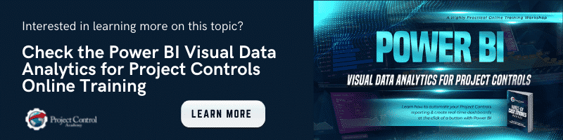 Power BI Training for Project Controls